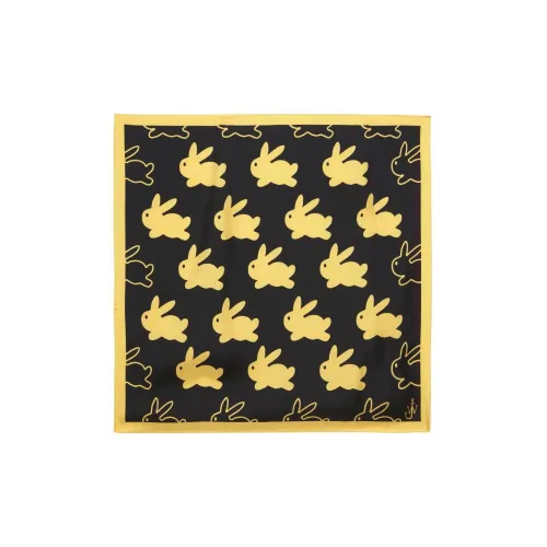 JW Anderson Шелковые шарфы Черный Женские