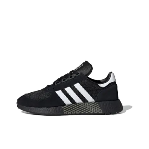 Adidas Originals MARATHON TECH Нескользящий Легкий Низкий Топ Повседневная Обувь Унисекс Белый Черный