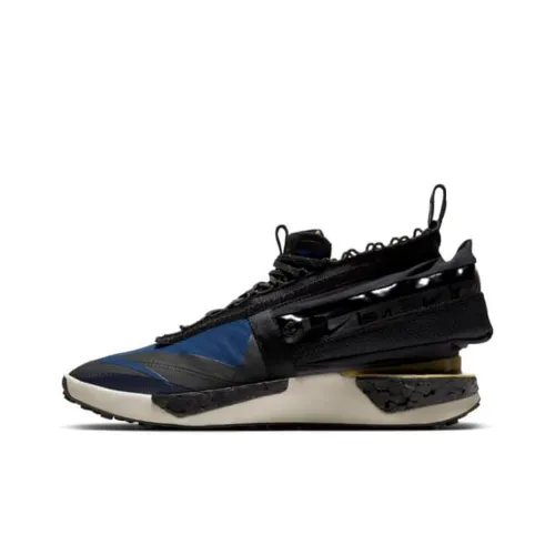 Nike ISPA Drifter Gator 'Прибрежный синий' Нескользящий Легкий MID Топ Повседневный Мужской Черный Синий