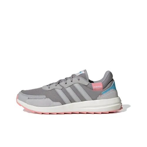 ADIDAS NEO Retrorun Дышащий и Легкий Низкий Топ Casual Женский Серый Розовый