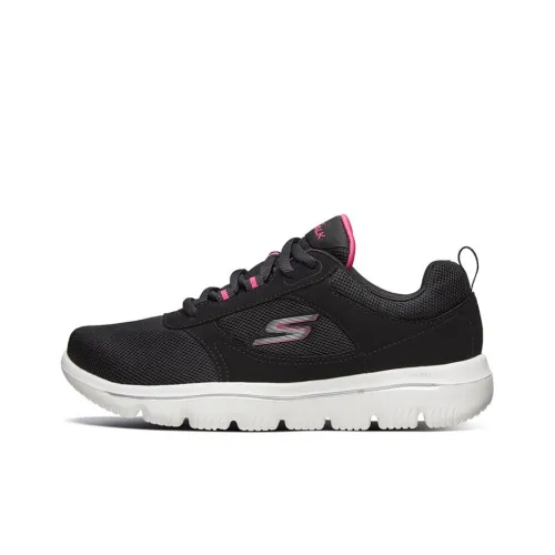 Skechers Go Walk Evolution Ultra Low Топ Повседневная обувь Женская Черный Розовый
