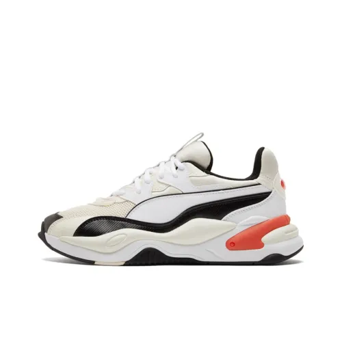 PUMA RS 2K Sahara Utility Low Топ Casual Unisex Белый Черный Оранжевый