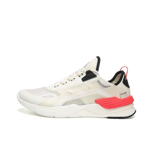 PEAK Легкий отскок технология противоскользящий устойчивый к истиранию низкий топ спортивная повседневная обувь мужской экрю