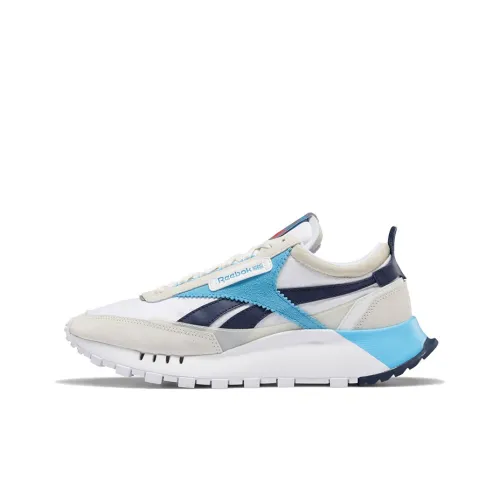 Reebok Classic Leather Legacy Low Топ Повседневная обувь Унисекс Синий Белый