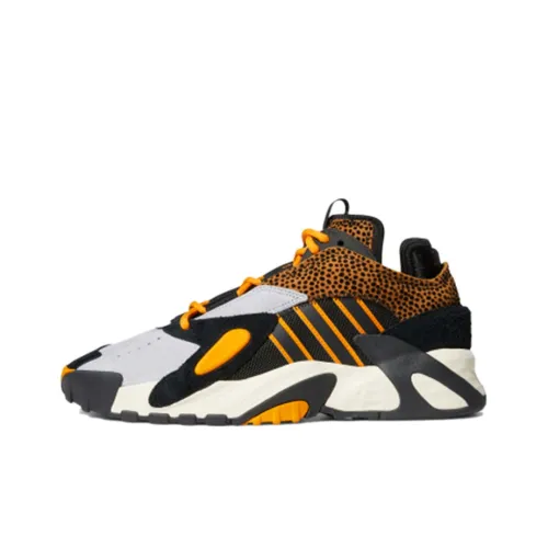 Adidas Originals Streetball Low Топ Спортивная Повседневная Обувь Мужская Черный Серый Оранжевый