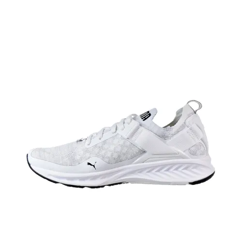 PUMA Ignite Аbrasion Resistant Дышащий Низкий Топ Повседневная Обувь Мужская Белая