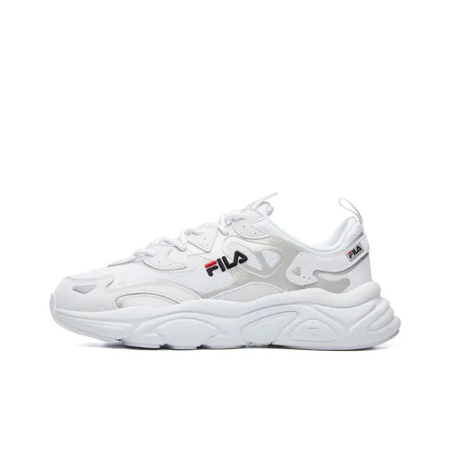 FILA MARS Амортизация Устойчивость к истиранию Дышащий Низкий Топ Casual Женский Белый