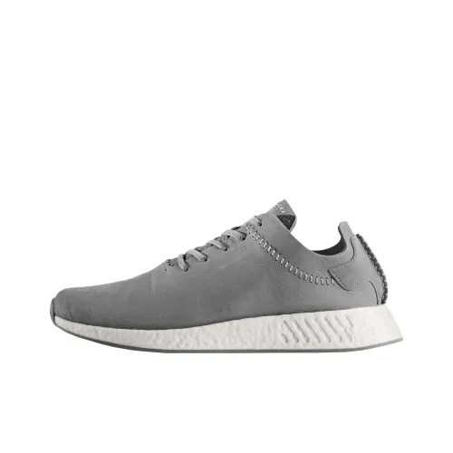 Adidas Originals NMD_R2 Wings And HORNS Ash Slip Lightweight Top Casual Unisex Gray White Adidas Originals NMD_R2 Wings And HORNS Пепельный Slip Lightweight Топ Повседневный Унисекс Серый Белый