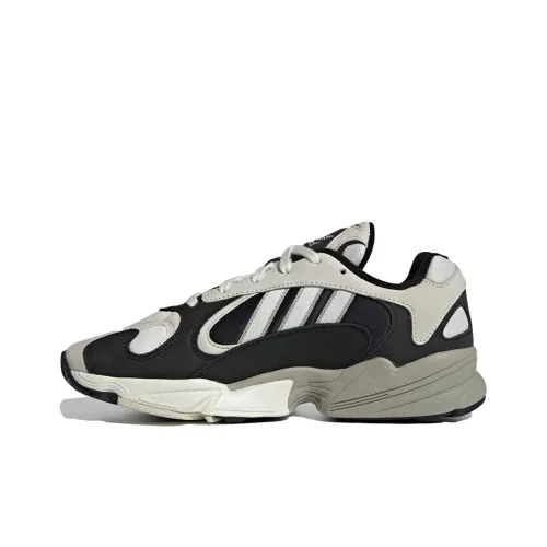 Adidas Originals YUNG 1 Slip-Resistant Abrasion-Resistant Low Top Casual Shoes Unisex Black White Gray Adidas Originals YUNG 1 Противоскользящий устойчивый к истиранию низкий топ повседневная обувь унисекс черный белый серый