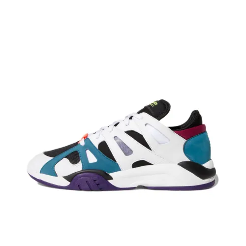 Adidas Originals Dimension Low Топ Противоскользящий Низкий Топ Повседневная обувь Мужская Белый Синий Фиолетовый