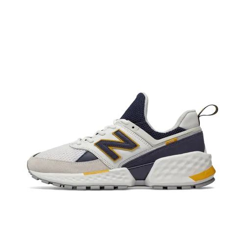 New Balance NB 574 Sport Low Топ Повседневная обувь Унисекс Белый Синий