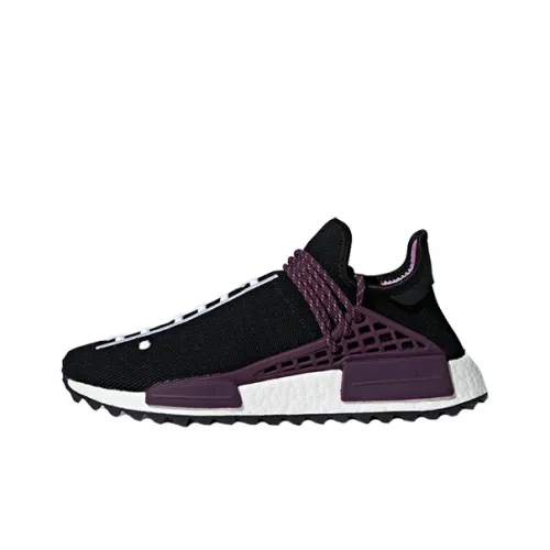 Pharrell Williams x Adidas Originals Pharrell Hu Амортизация Balance Low Топ Casual Унисекс Черный Фиолетовый