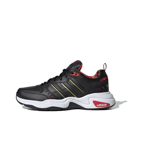 ADIDAS NEO Strutter CNY Некайр Легкий Низкий Топ Повседневный Женский Черный Красный