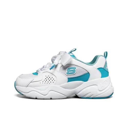 SAILOR MOON x Skechers D'LITES Series Airy 2,0 Low Топ Спортивная повседневная обувь Женская Белый Синий