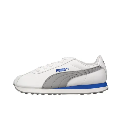 PUMA Turin Series Low Топ Повседневная обувь Унисекс Белый Серый