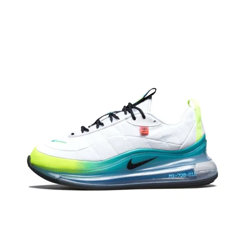 Nike Air Max 720 818 Worldwide Low Топ Повседневная обувь Мужская Белый Синий Желтый
