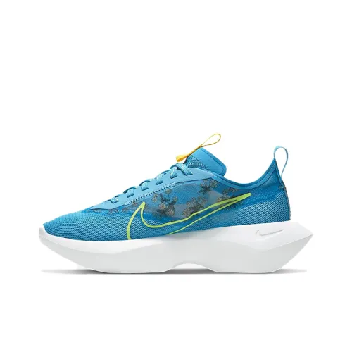 Nike Vista Lite Shock Absorbers Slip-Resistant Low Top Спортивная Повседневная Обувь Женская Синие Зеленые