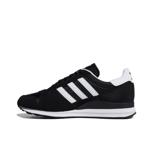 Adidas Originals ZX 500 OG Slip-resistant Low Top Casual Men's Black White Adidas Originals ZX 500 OG Противоскользящий Низкий Топ Повседневный Мужской Черный Белый