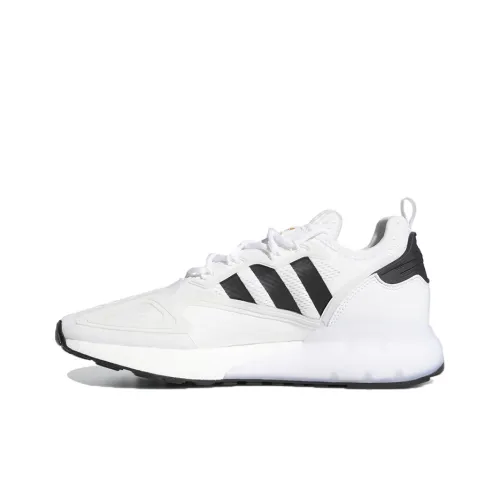 Adidas Originals ZX 2K Boost Slip-resistant и дышащий низкий топ повседневная обувь Женская Белый Черный