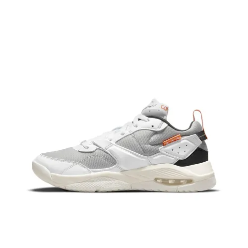 Jordan NFH Амортизация Противоскользящий Поддержка Низкий Топ Повседневная Обувь Мужская Белый Серый Черный