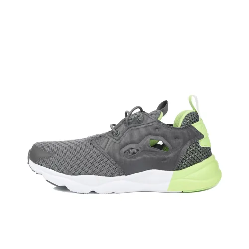 Reebok совместный бренд Furylite Low Топ Кэжуал Женский Серый Зеленый