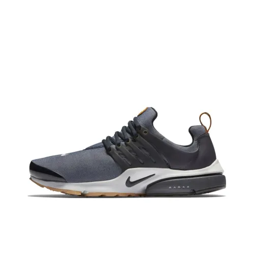 Nike Air Presto Denim Pack Obsidian Shock Absorbers Slip-resistant Low Top Casual Shoes Men's Black Gray Найк Эйр Престо Деним Пачка Обсидиан Шок Абсорбер Слип-Резистент Низкий Топ Повседневная Обувь Мужская Черный Серый