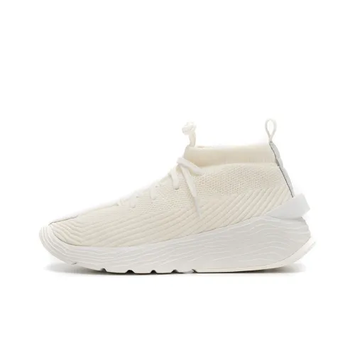 Лайнер ESSENCE KungFu High Топ Повседневная Обувь Женская Айвори