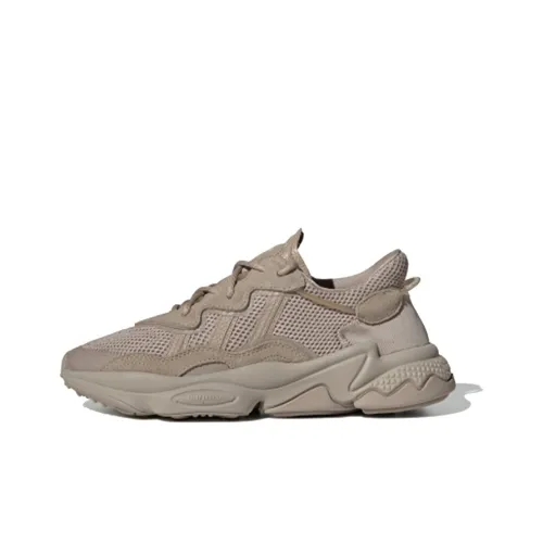 Adidas Originals Ozweego Амортизация Износостойкий Низкий Топ Повседневная Обувь Женская Хаки Коричневый