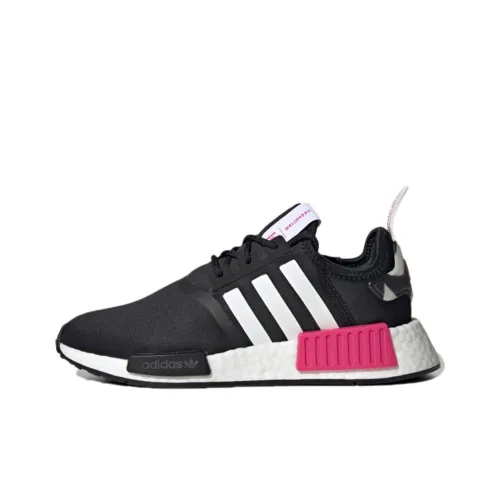 MARIMEKKO x adidas originals NMD_R1 Slip-resistant Abrasion-resistant Low Top Casual Shoes Women's Black White Pink MARIMEKKO x adidas Originals NMD_R1 Противоскользящий устойчивый к истиранию низкий топ повседневная обувь женский черный белый розовый