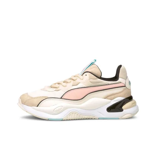 PUMA RS 2K Low Топ Кэжуал Женский Розовый Хаки
