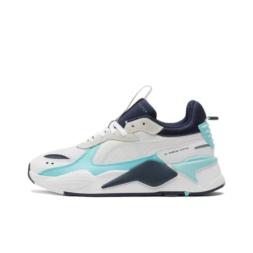 PUMA RS X MI Low Топ Кэжуал Унисекс Белый Синий
