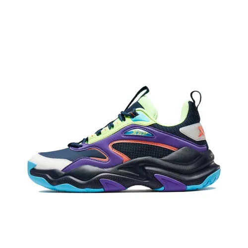 XTEP Амортизация противоскользящий отводящий влагу низкий топ кэжуал мужской