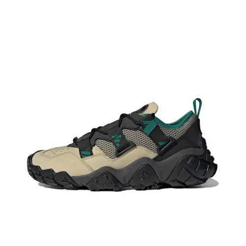 Adidas Originals Fyw Xta Шокабойеры Slip-resistant Низкий Топ Повседневная обувь Унисекс Черный Желтый Зеленый