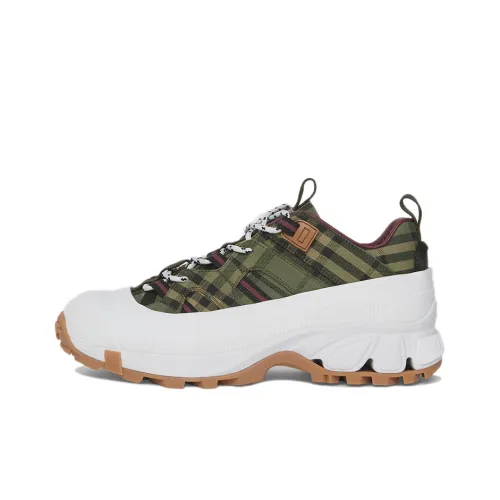 Burberry Arthur Low Топ Casual Женский Армейский Зеленый