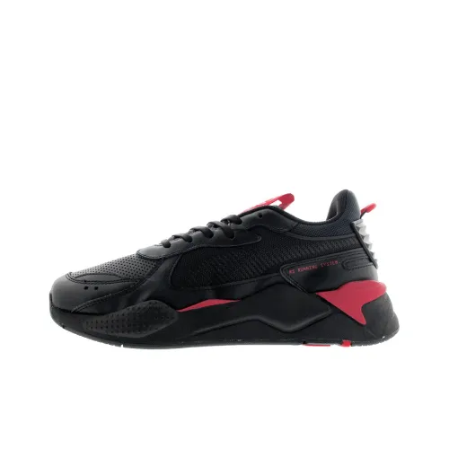 PUMA RS X Winterised TRAINERS Устойчивые к износу амортизаторы Низкий топ Повседневная обувь Мужская Черный