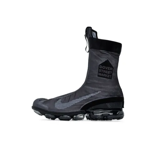 DSM x Nike ISPA Особенный AIR VAPORMAX High Anti-Slip Легкий High Топ Повседневная обувь Унисекс Черный