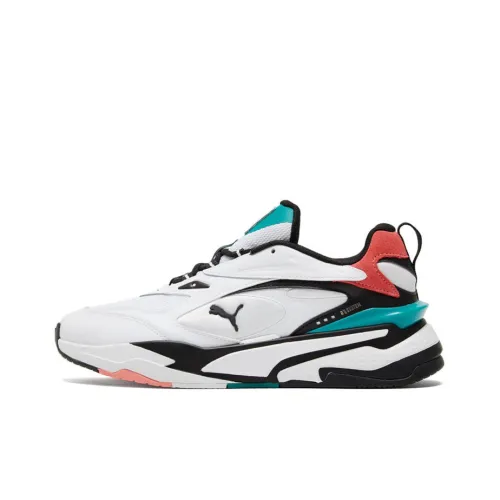 PUMA RS Fast RS Fast Low Топ Повседневная обувь Унисекс Черный Белый Синий