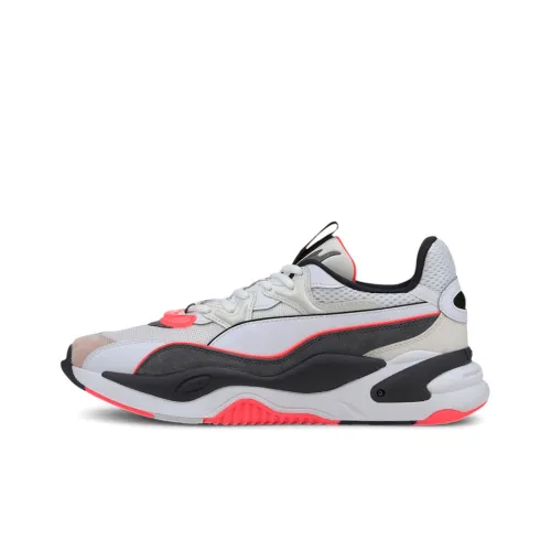 PUMA RS 2K Messaging Аbrasion Resistant Низкий Топ Повседневная обувь Унисекс Белый Черный Красный
