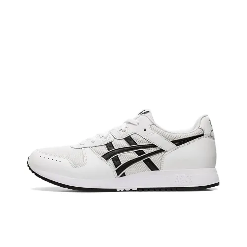 Asics Lyte Classic Устойчивый к истиранию Низкий Топ Повседневная обувь Мужская Белый Черный