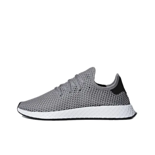 Adidas Originals Deerupt Slip-Resistant Abrasion-Resistant Lightweight Low-Top Casual Men's Gray Adidas Originals Deerupt Противоскользящий Устойчивый к истиранию Легкий Низкий Топ Повседневная Мужская Серый