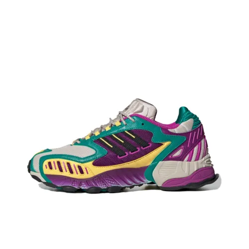 Adidas Originals Torsion TRDC Дышащий Низкий Топ Повседневная Обувь Женская Серый Зеленый Фиолетовый