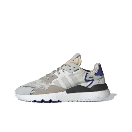Adidas Originals Nite Jogger Non Slip Легкий Низкий Топ Casual Унисекс Серый Коричневый
