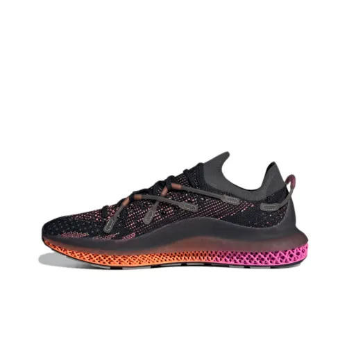 Adidas Originals 4D Fusio Low Топ Casual Унисекс Черный Оранжевый