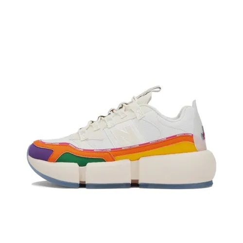 Jaden Smith x New Balance NB VISION Racer 'Hippie' Низкий Топ Повседневная Обувь Унисекс Белый Оранжевый