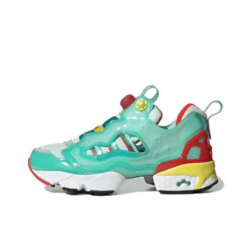 Reebok совместный бренд x Adidas Originals ZX Fury Амортизация Низкий Топ Casual Унисекс Мятно-зеленый