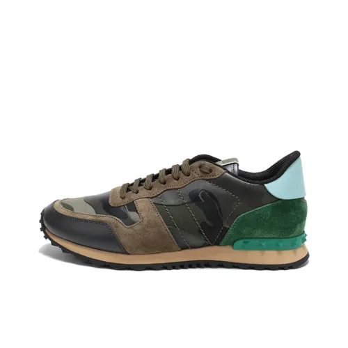 Valentino Дышащий Moisture Wicking Легкий Низкий Топ Спортивная Повседневная Обувь Мужская Камуфляж