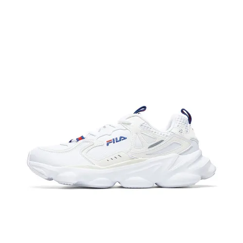 FILA FUSION Skipper Low Топ Повседневная обувь Мужская Белая