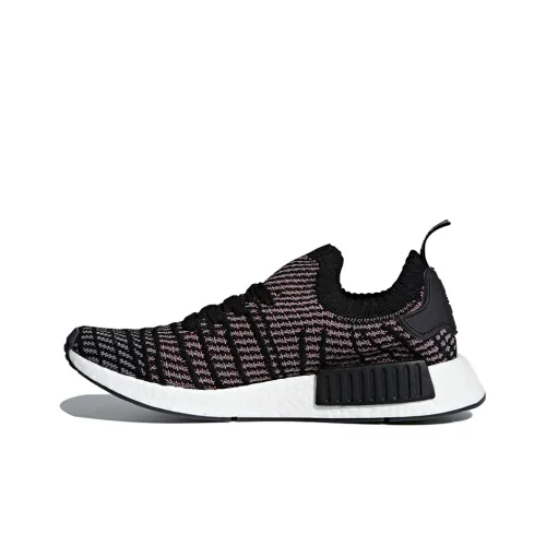 Adidas Originals NMD_R1 Stlt Амортизаторы Slip-resistant Низкий Топ Casual Унисекс Черный Серый