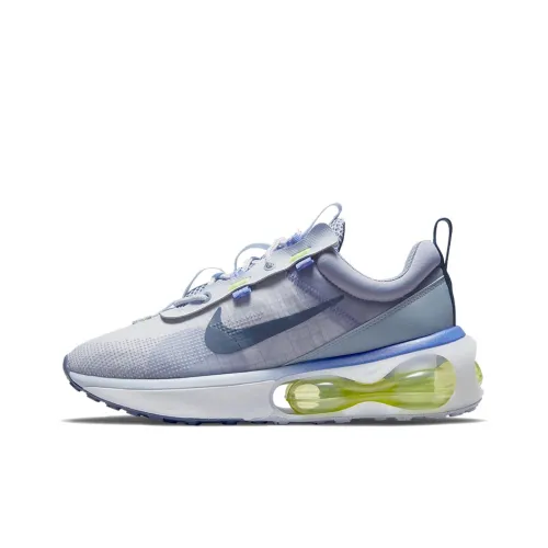 Nike Air Max 2021 Low Топ Спортивная Повседневная Обувь Мужская Серый Пепел Синий