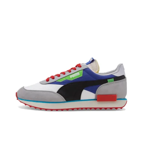 PUMA Future Rider Low Топ Casual Унисекс Серый Синий